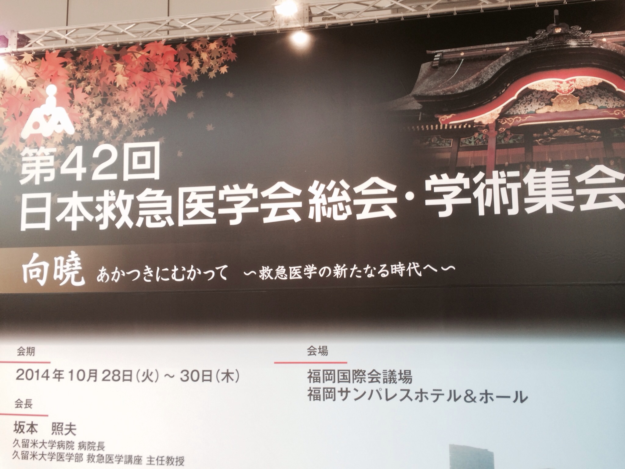 馬車馬、学会へ行く - 救命救急センター 東京医科大学八王子医療センター